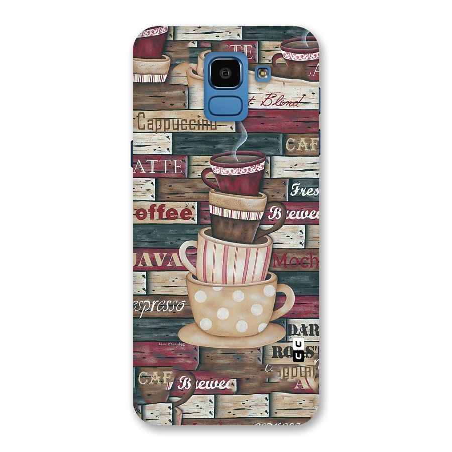 Cute Coffee Cups Back Case for Galaxy On6