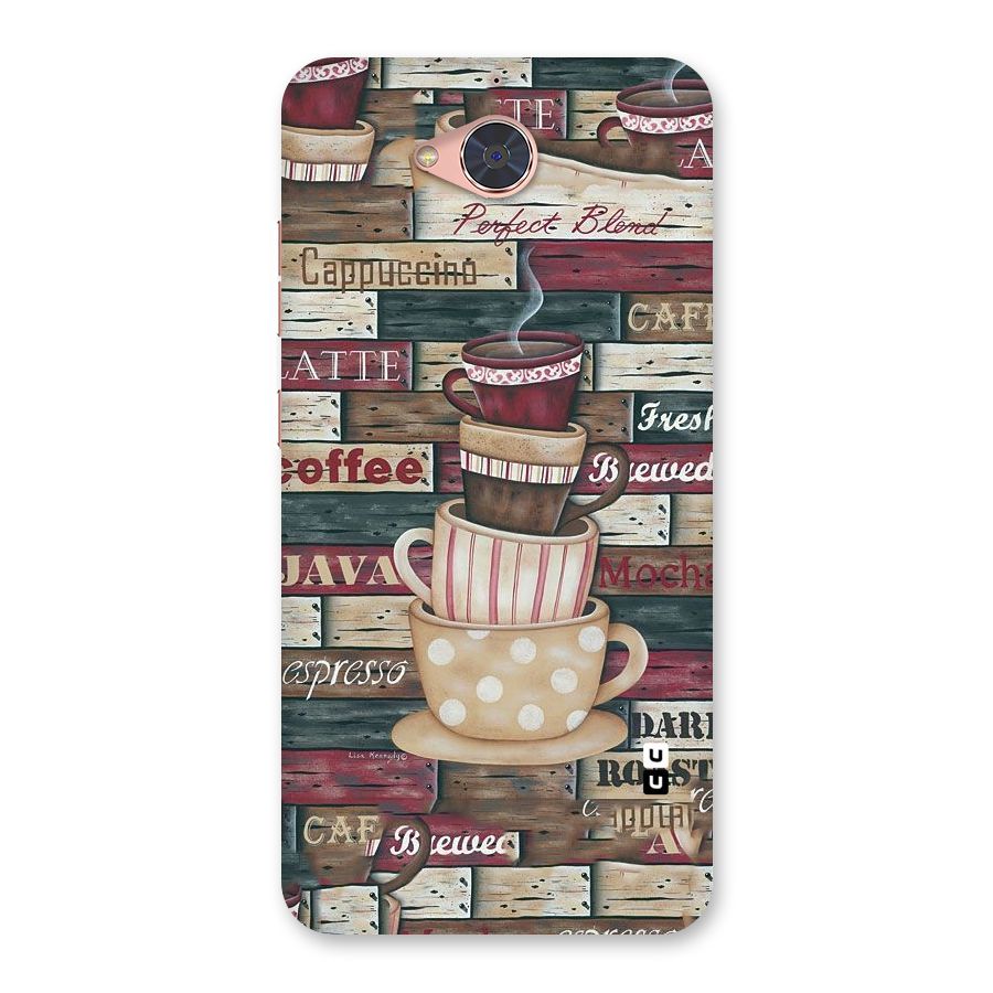 Cute Coffee Cups Back Case for Gionee S6 Pro
