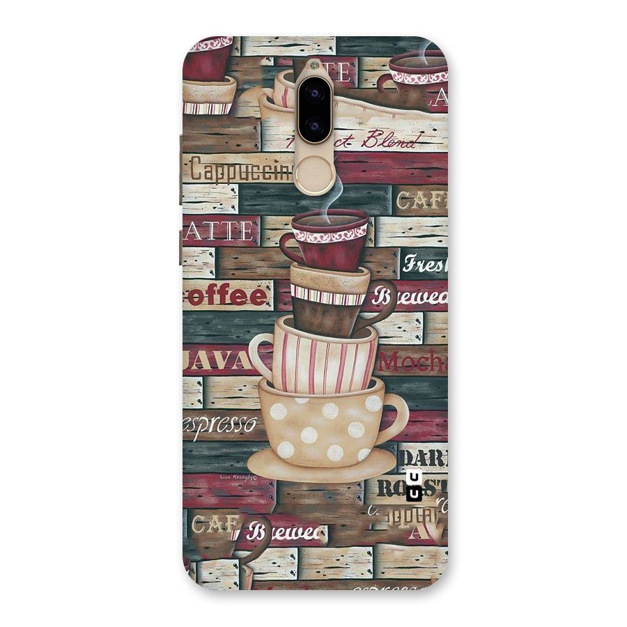 Cute Coffee Cups Back Case for Honor 9i