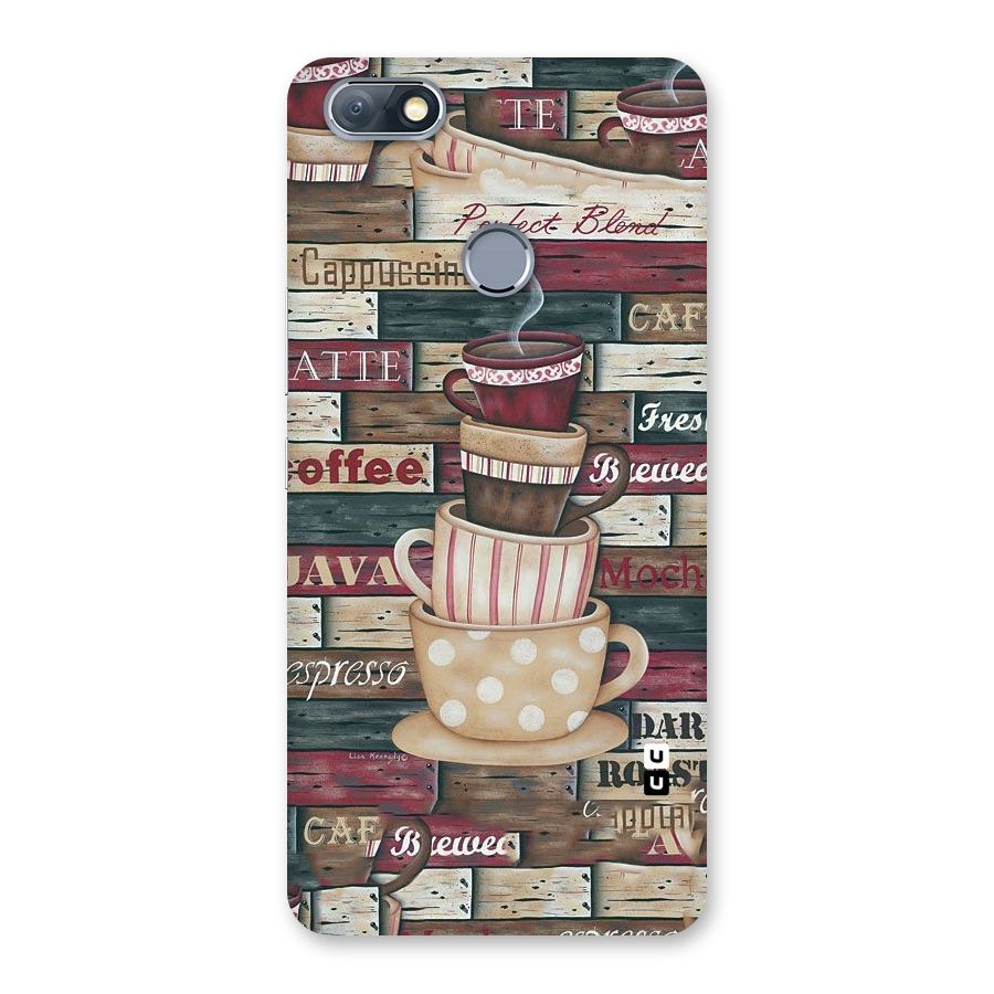 Cute Coffee Cups Back Case for Infinix Note 5
