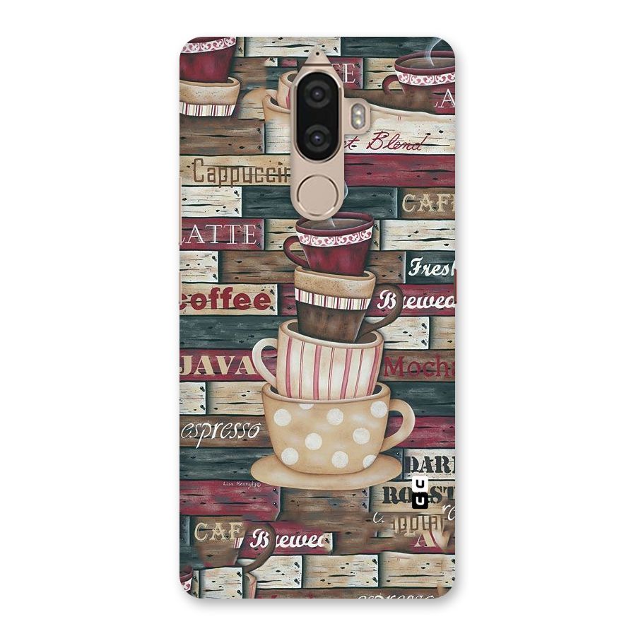 Cute Coffee Cups Back Case for Lenovo K8 Note