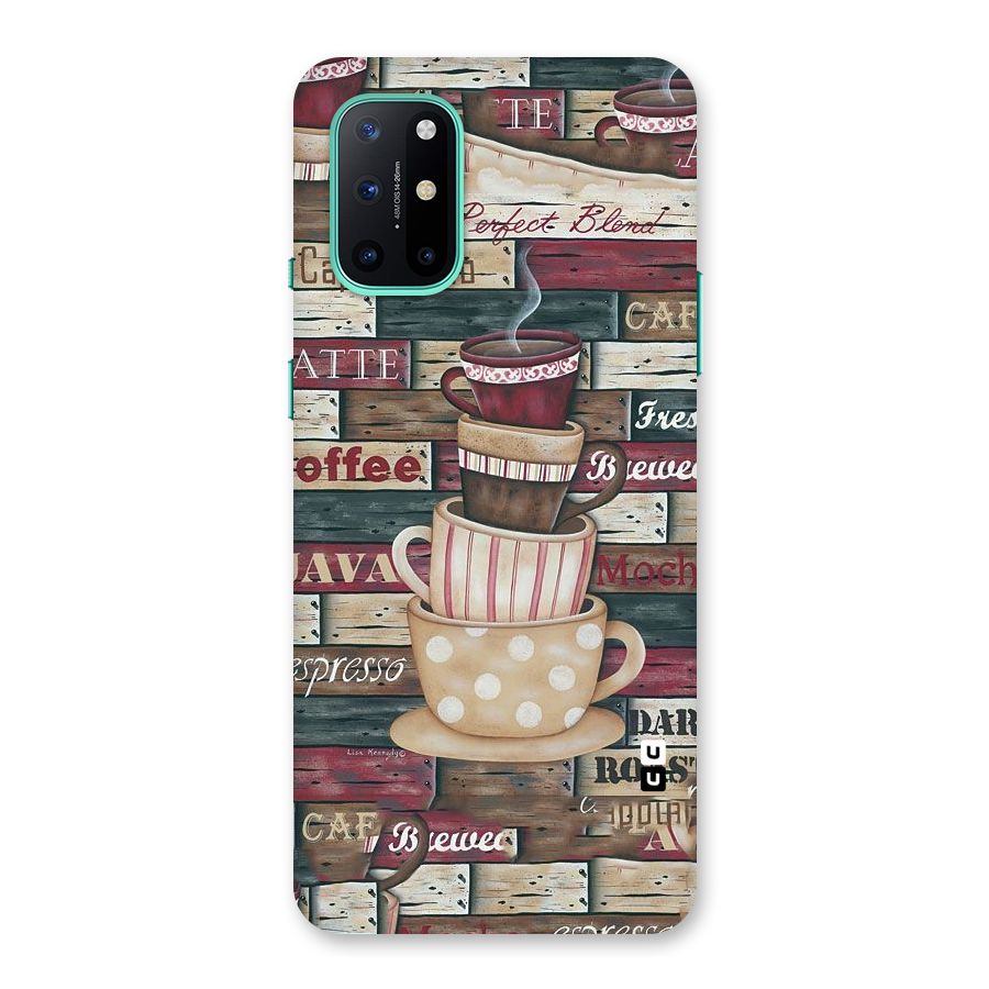 Cute Coffee Cups Back Case for OnePlus 8T