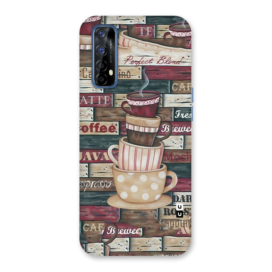 Cute Coffee Cups Back Case for Realme Narzo 20 Pro