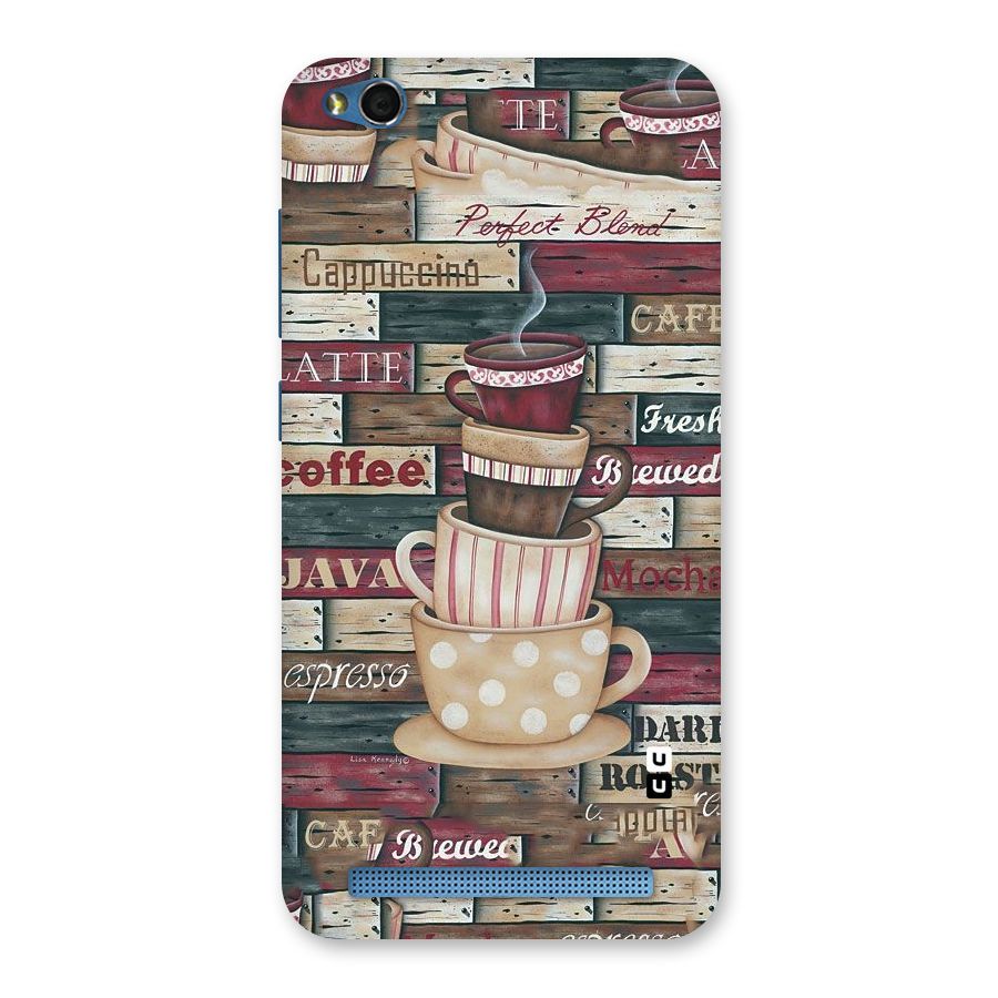 Cute Coffee Cups Back Case for Redmi 5A