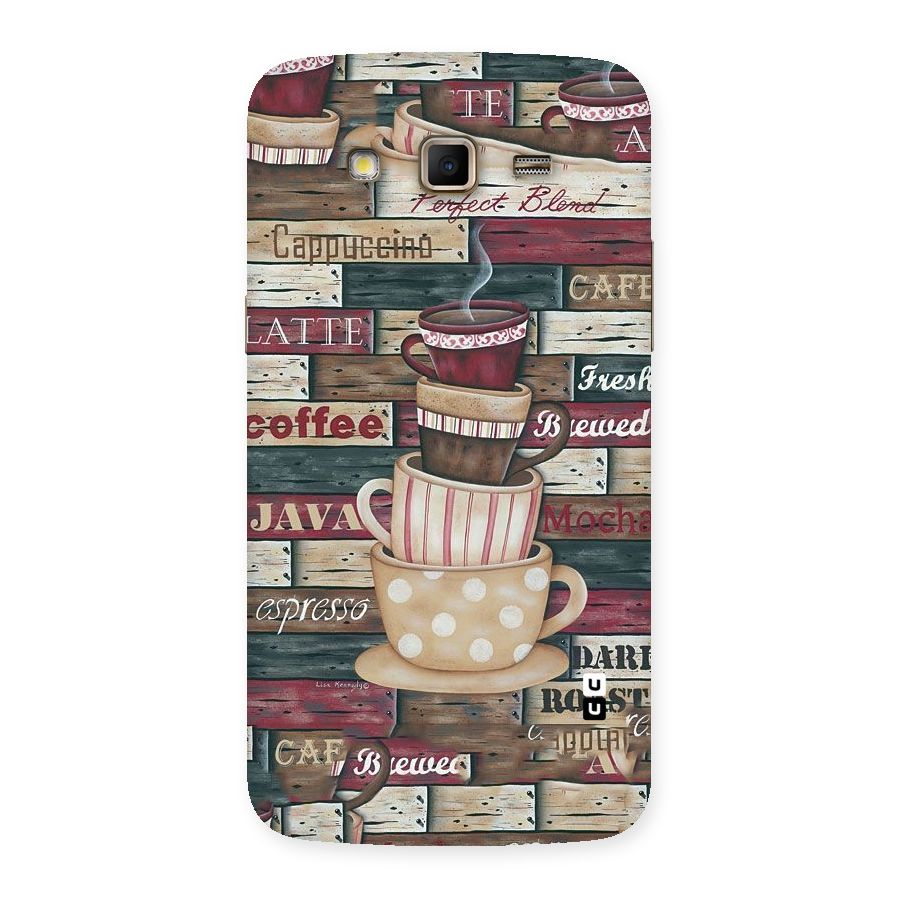 Cute Coffee Cups Back Case for Samsung Galaxy Grand 2