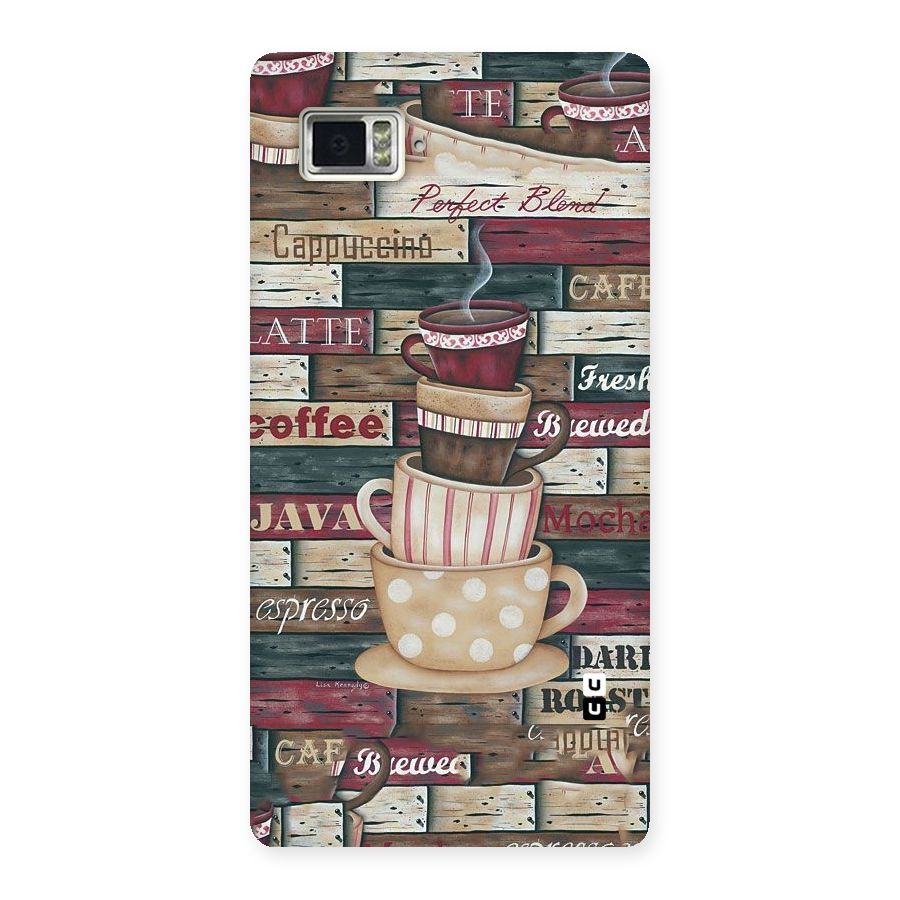 Cute Coffee Cups Back Case for Vibe Z2 Pro K920