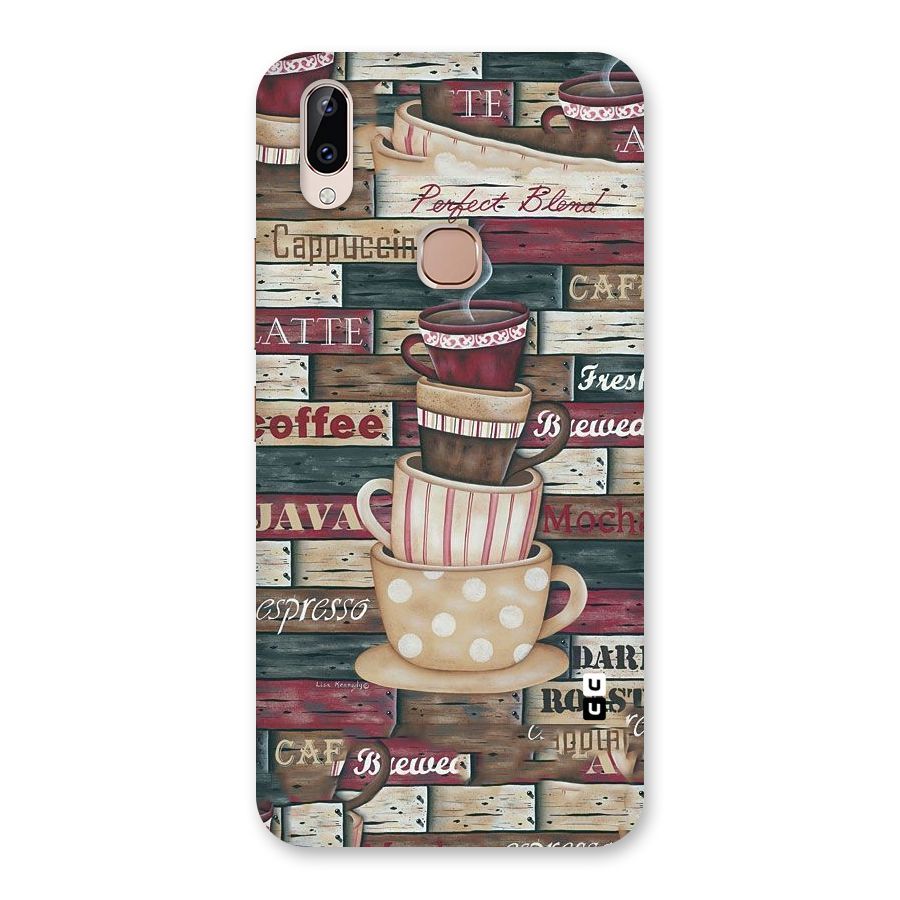 Cute Coffee Cups Back Case for Vivo Y83 Pro