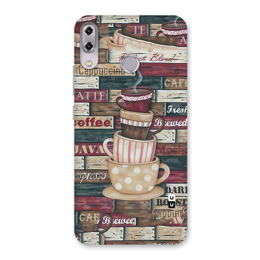 Cute Coffee Cups Back Case for Zenfone 5Z