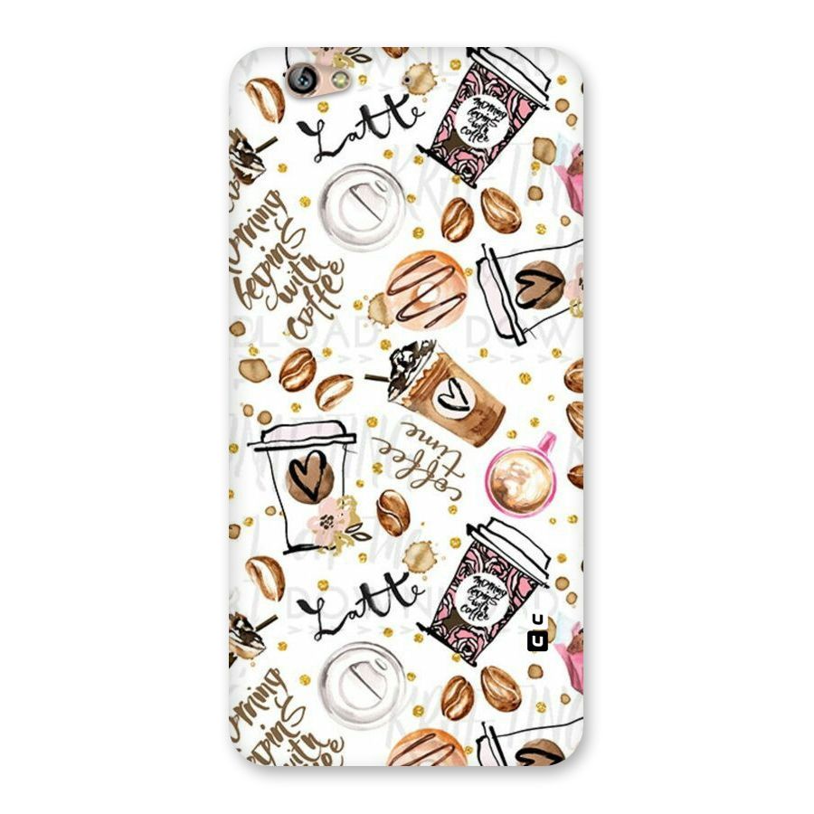 Cute Coffee Pattern Back Case for Gionee S6
