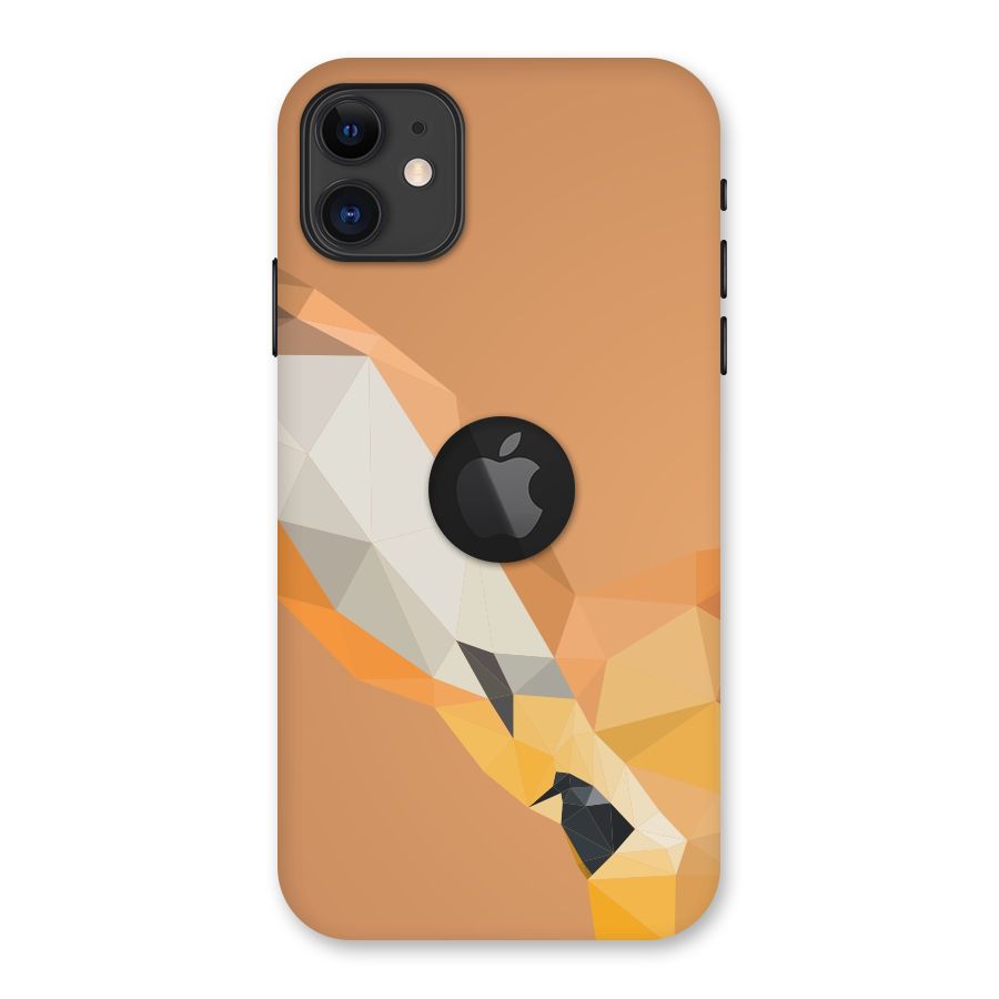 Cute Deer Back Case for iPhone 11 Logo Cut