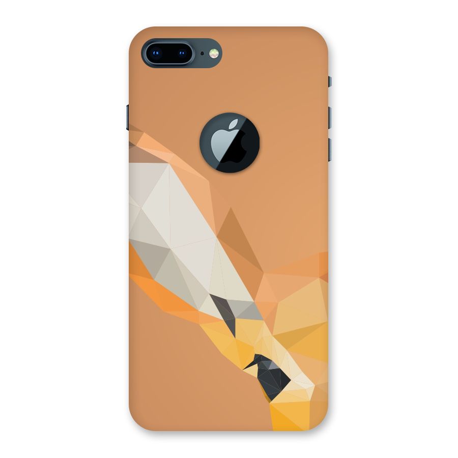 Cute Deer Back Case for iPhone 7 Plus Logo Cut
