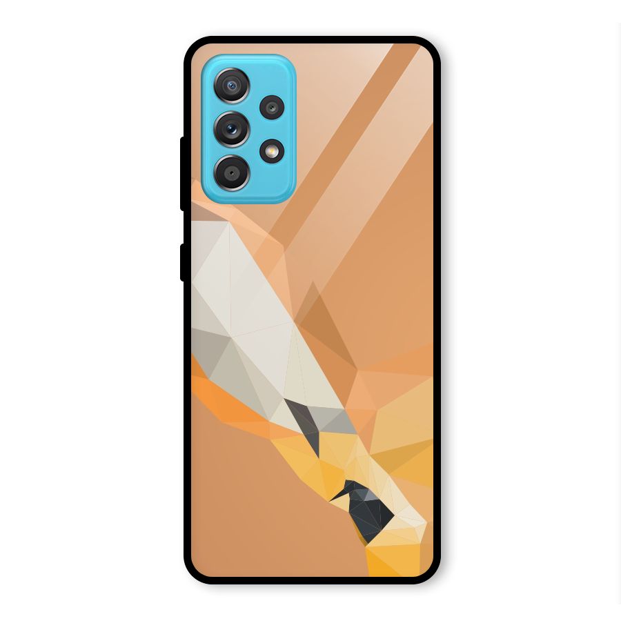 Cute Deer Glass Back Case for Galaxy A52