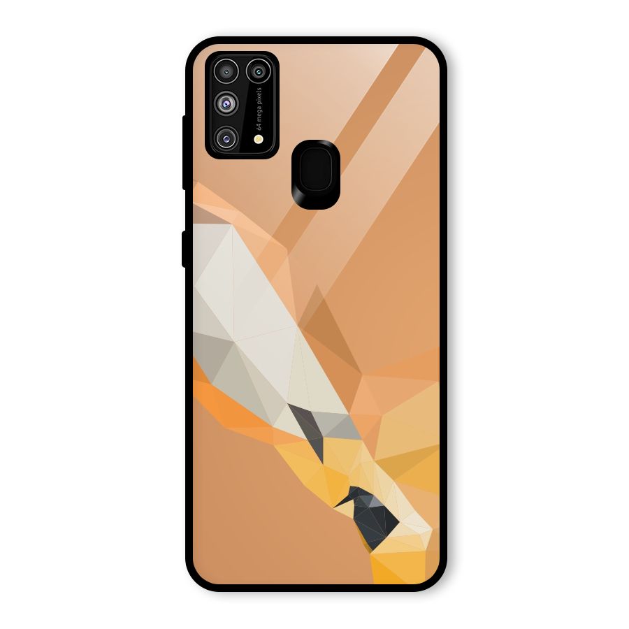Cute Deer Glass Back Case for Galaxy F41