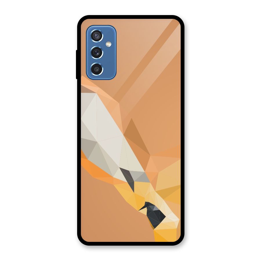 Cute Deer Glass Back Case for Galaxy M52 5G