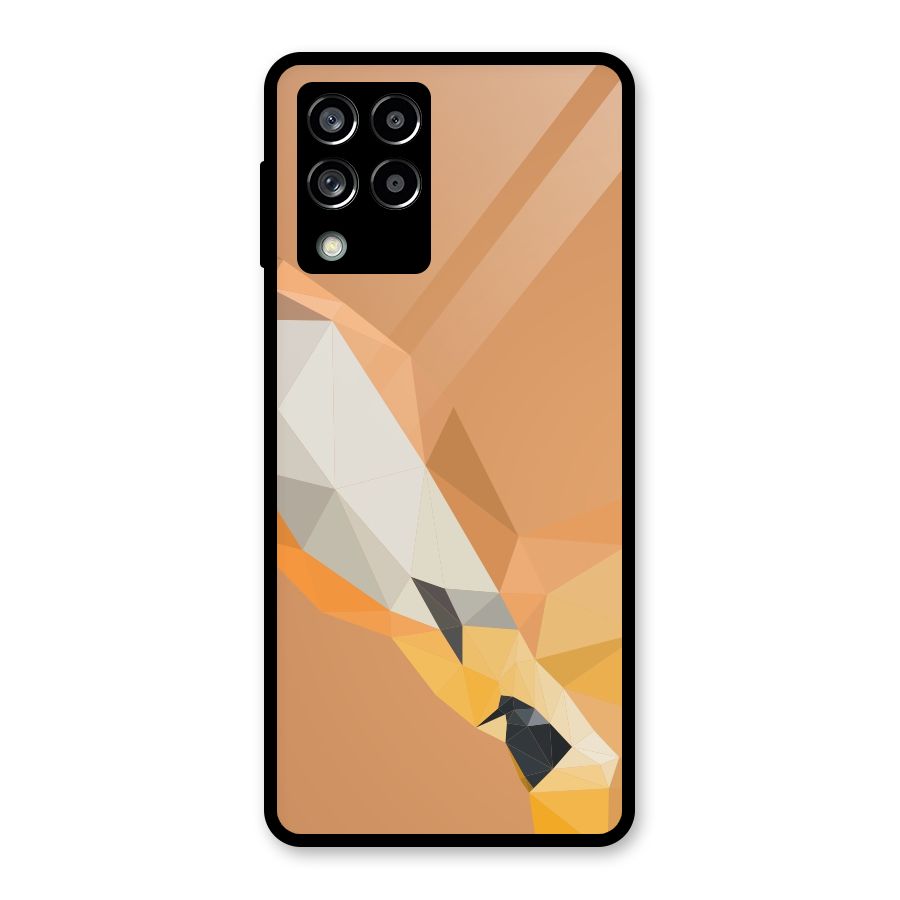Cute Deer Glass Back Case for Galaxy M53 5G