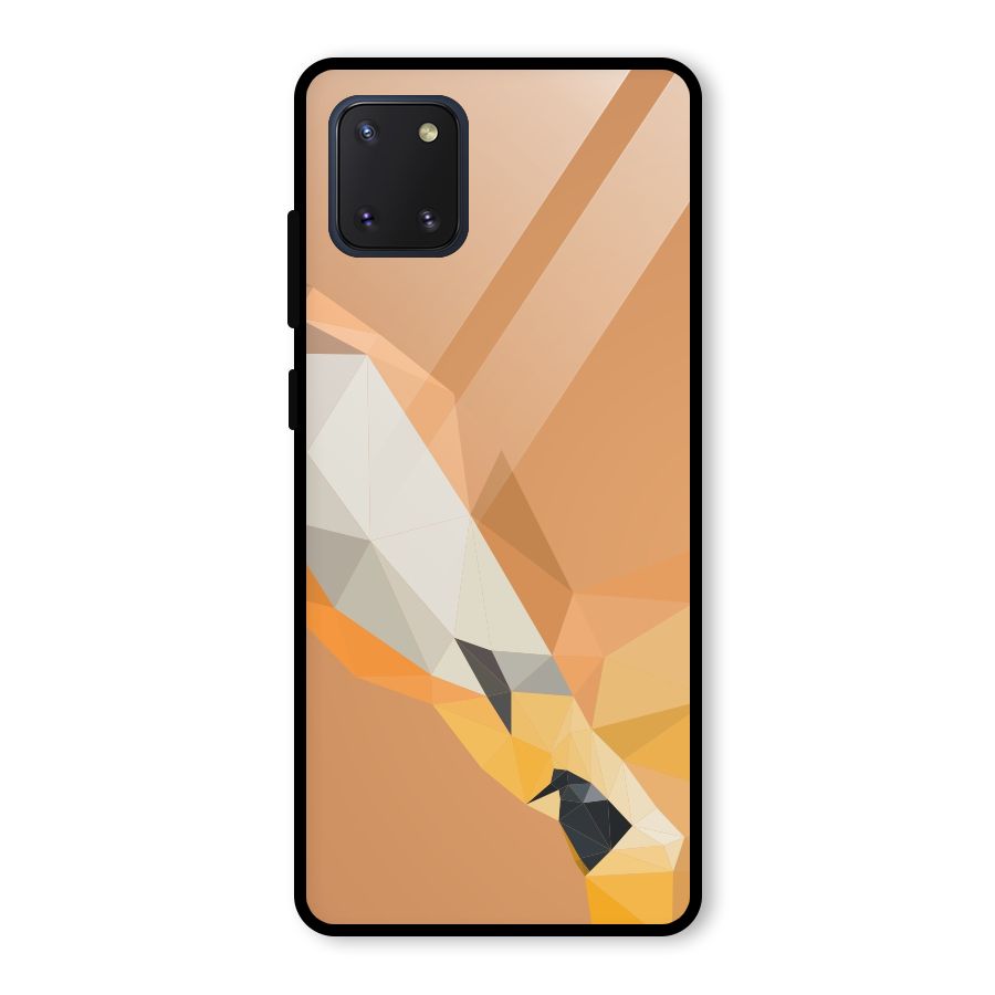 Cute Deer Glass Back Case for Galaxy Note 10 Lite