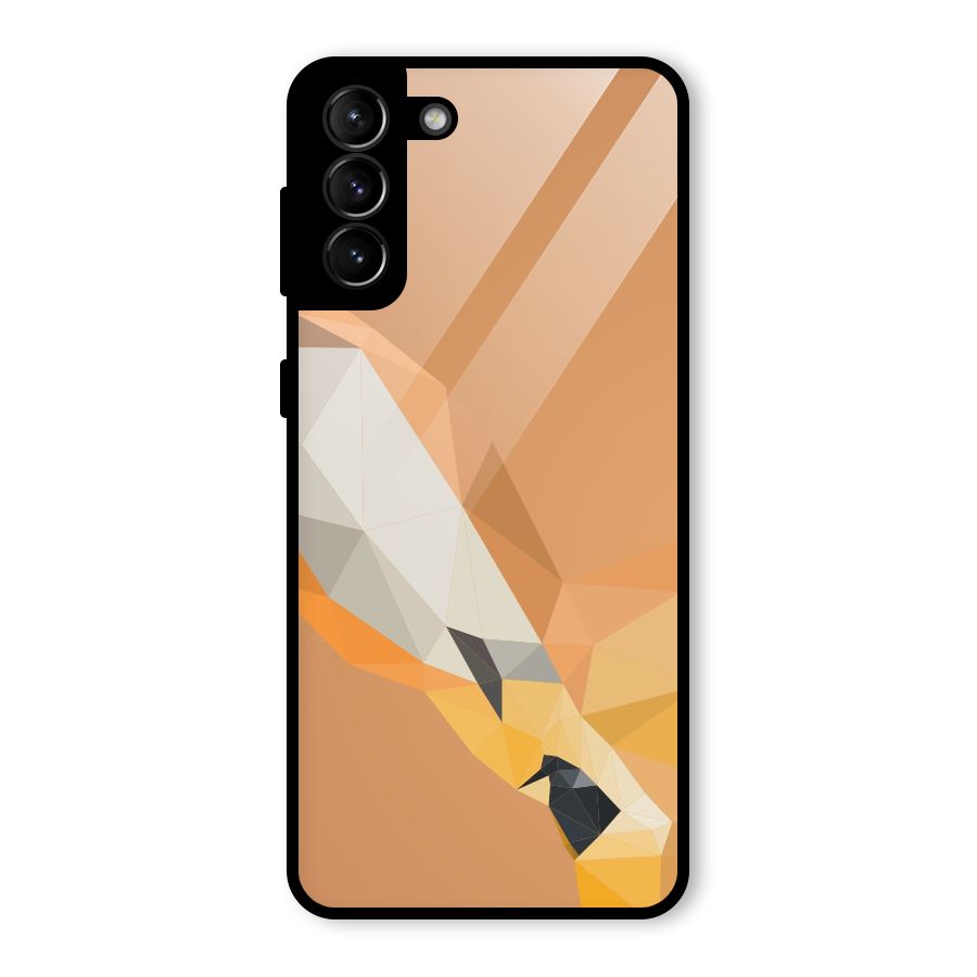 Cute Deer Glass Back Case for Galaxy S21 Plus