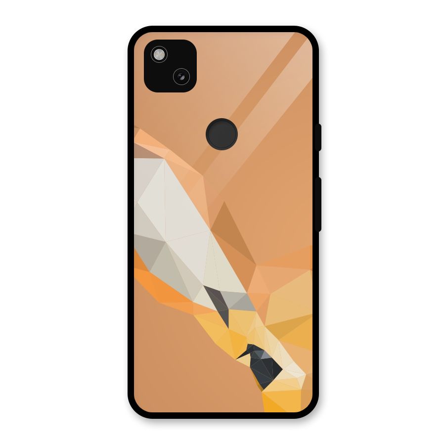 Cute Deer Glass Back Case for Google Pixel 4a