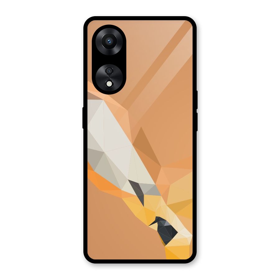 Cute Deer Glass Back Case for Oppo A78