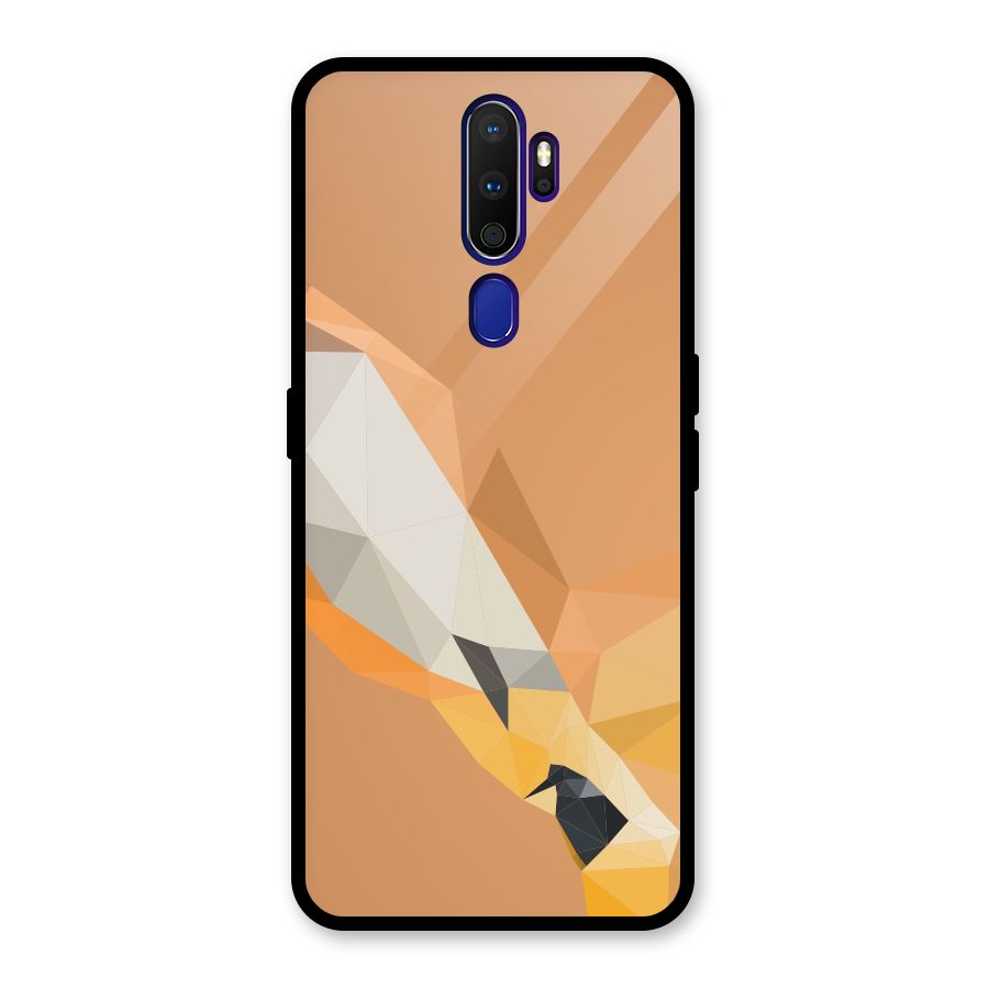 Cute Deer Glass Back Case for Oppo A9 (2020)