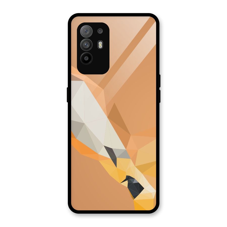 Cute Deer Glass Back Case for Oppo F19 Pro Plus 5G