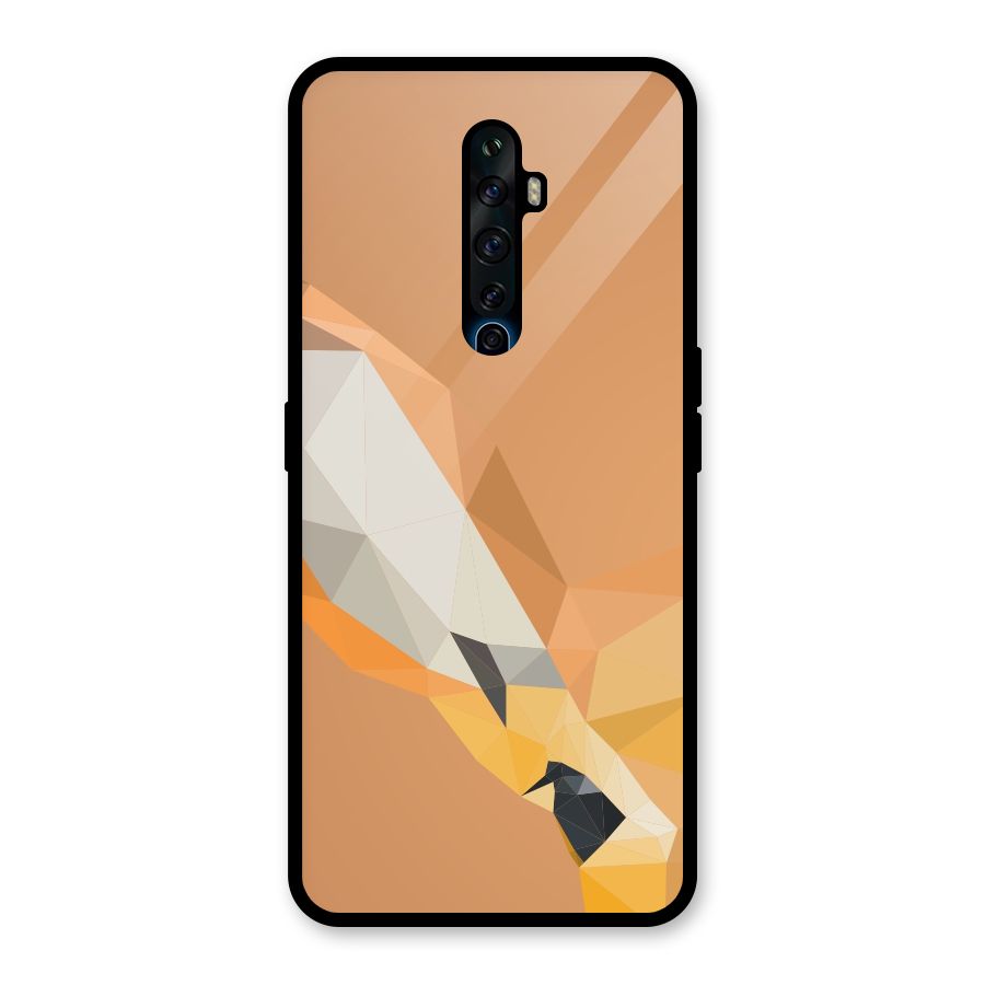 Cute Deer Glass Back Case for Oppo Reno2 F