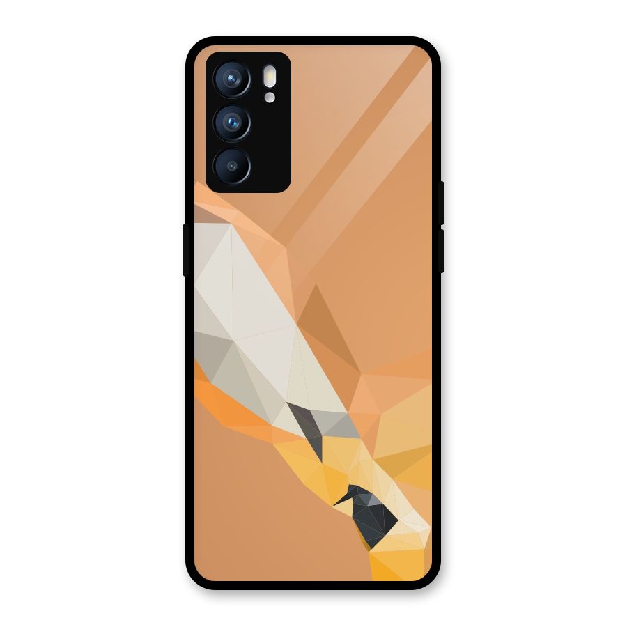 Cute Deer Glass Back Case for Oppo Reno6 5G
