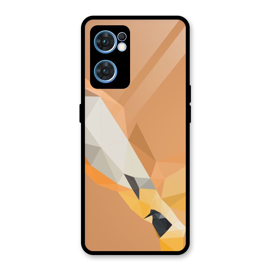 Cute Deer Glass Back Case for Oppo Reno7 5G