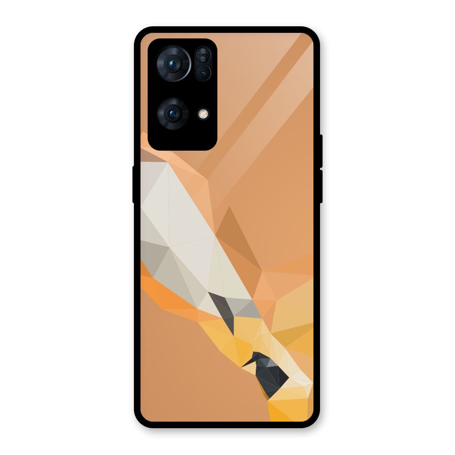 Cute Deer Glass Back Case for Oppo Reno7 Pro 5G