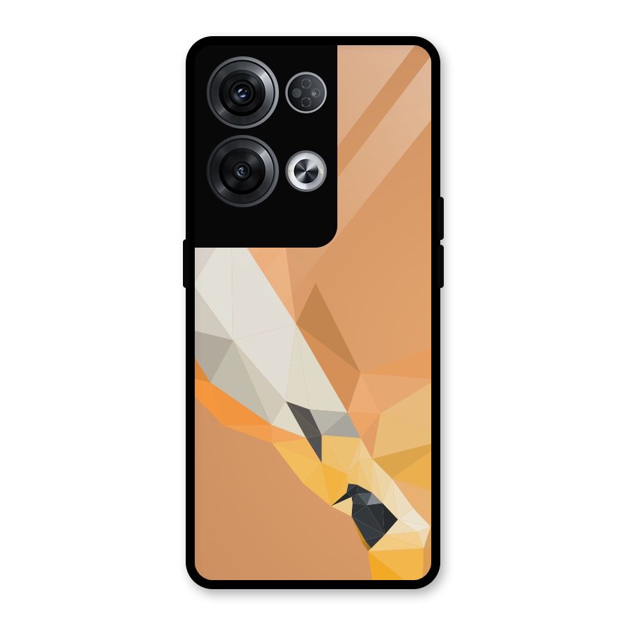 Cute Deer Glass Back Case for Oppo Reno8 Pro 5G