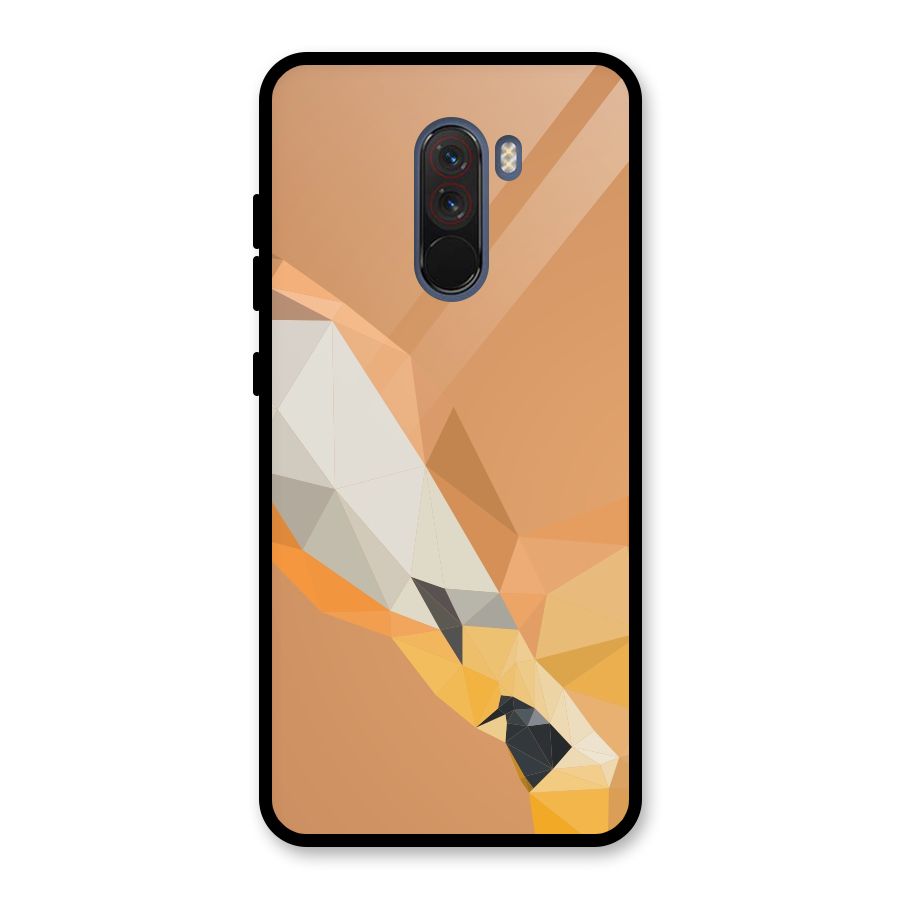 Cute Deer Glass Back Case for Poco F1