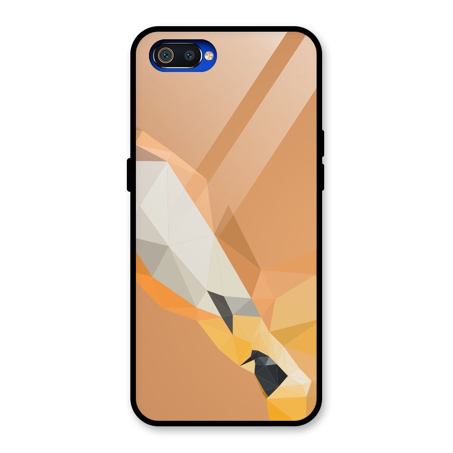 Cute Deer Glass Back Case for Realme C2