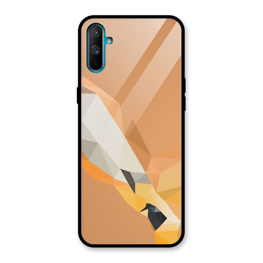 Cute Deer Glass Back Case for Realme C3