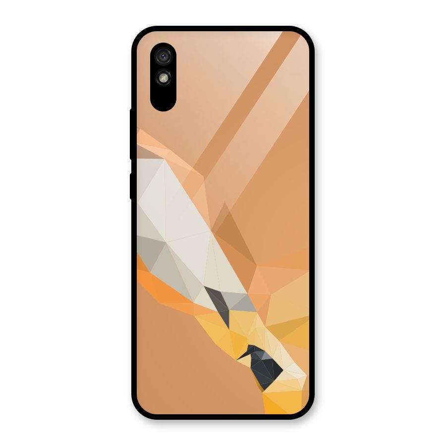 Cute Deer Glass Back Case for Redmi 9A