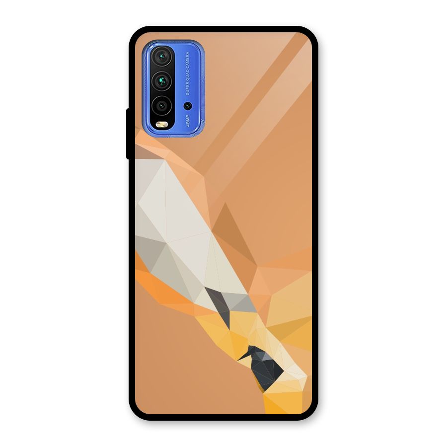 Cute Deer Glass Back Case for Redmi 9 Power