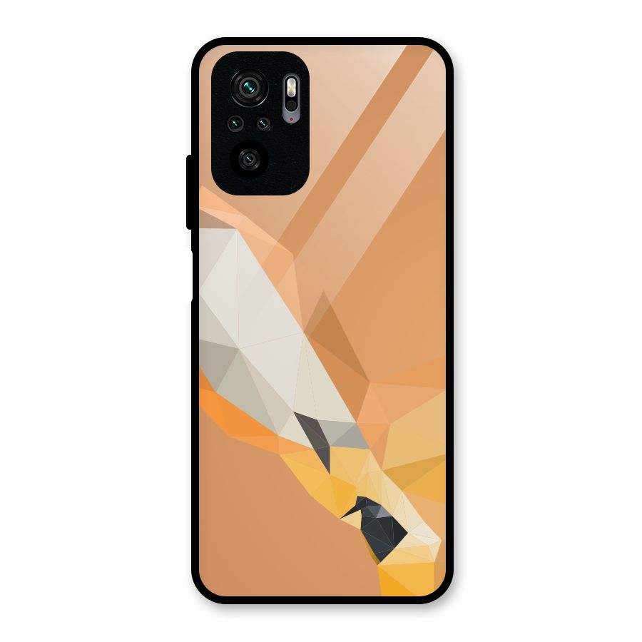 Cute Deer Glass Back Case for Redmi Note 10S