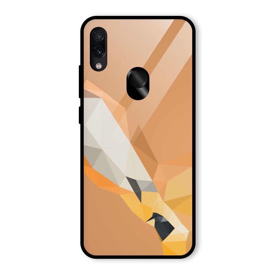 Cute Deer Glass Back Case for Redmi Note 7S