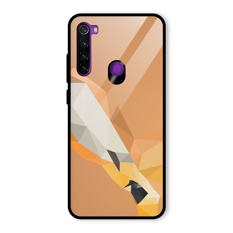 Cute Deer Glass Back Case for Redmi Note 8