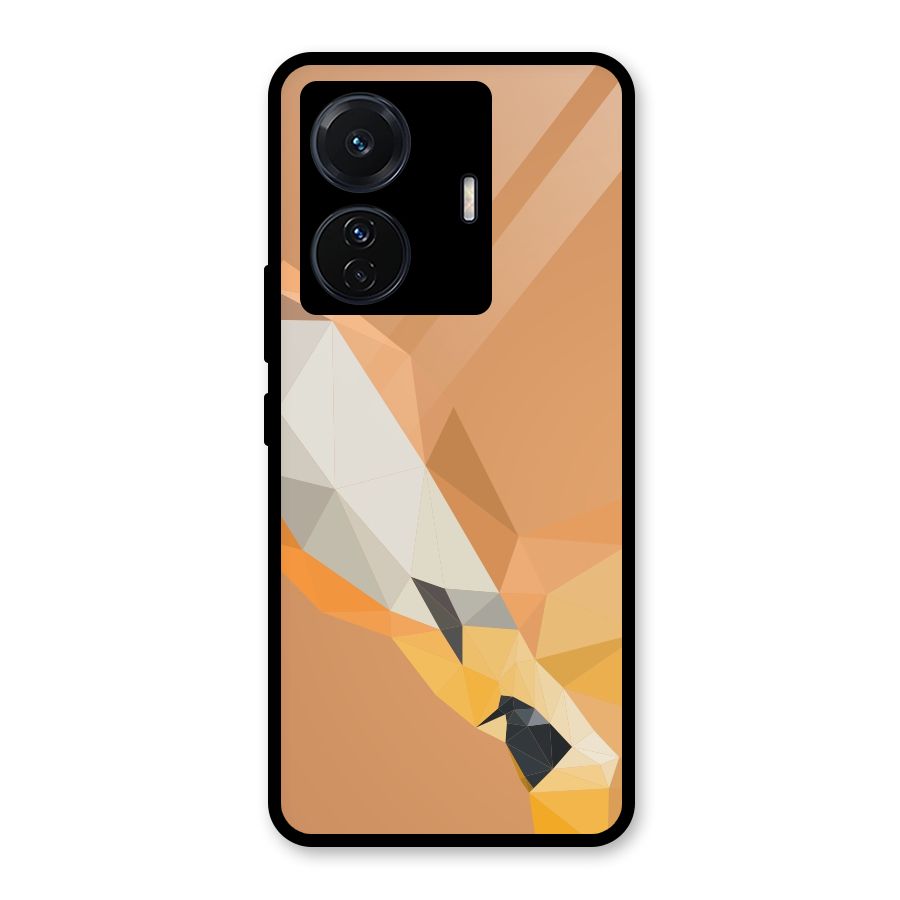 Cute Deer Glass Back Case for Vivo T1 Pro