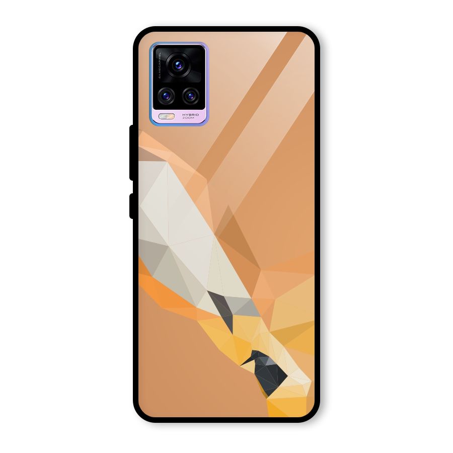 Cute Deer Glass Back Case for Vivo V20 Pro