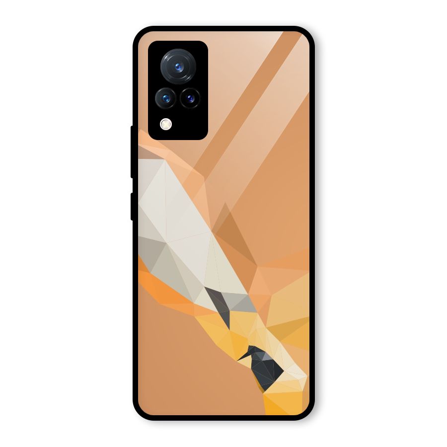 Cute Deer Glass Back Case for Vivo V21 5G