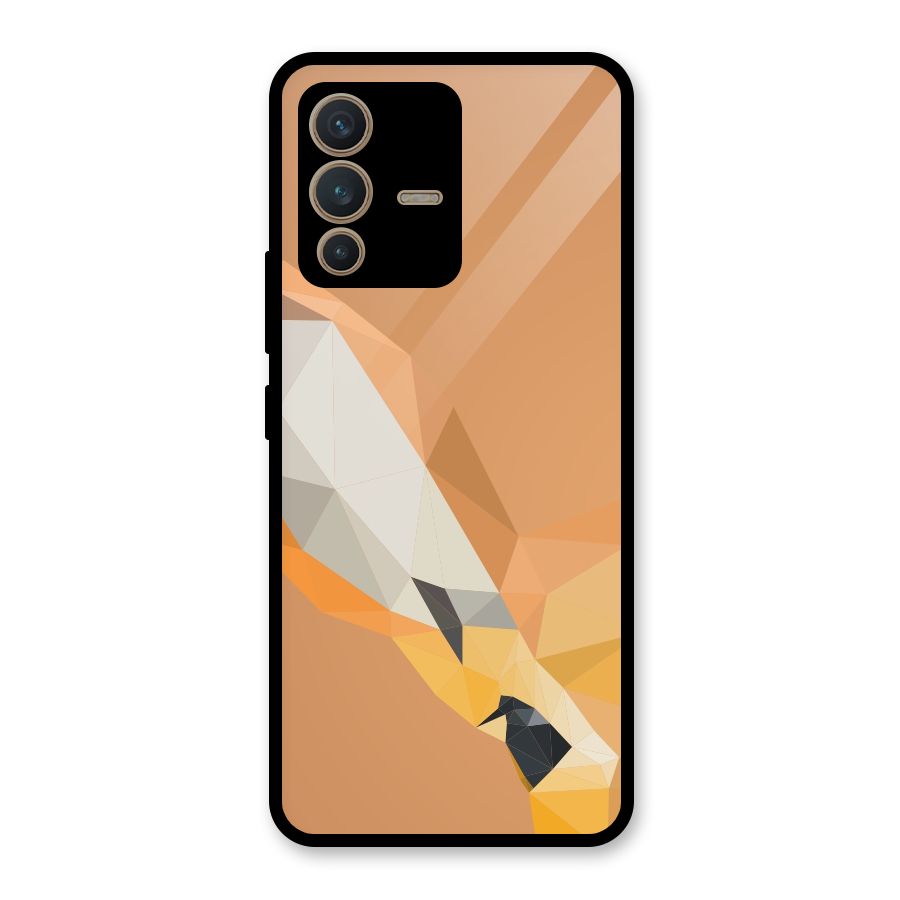 Cute Deer Glass Back Case for Vivo V23 5G