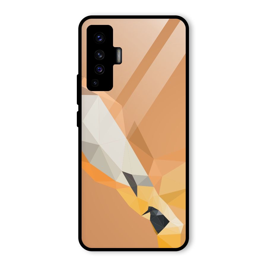 Cute Deer Glass Back Case for Vivo X50
