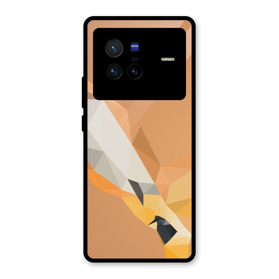 Cute Deer Glass Back Case for Vivo X80