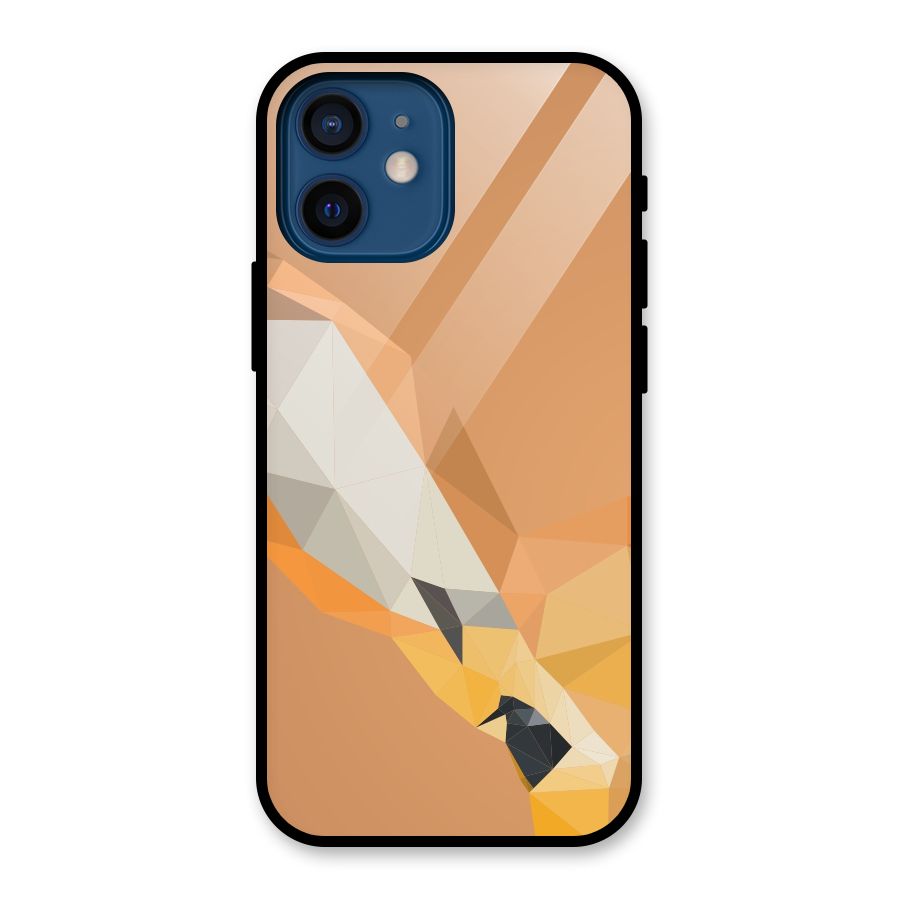 Cute Deer Glass Back Case for iPhone 12 Mini
