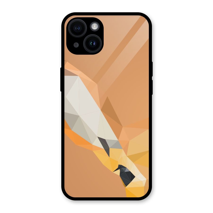 Cute Deer Glass Back Case for iPhone 14