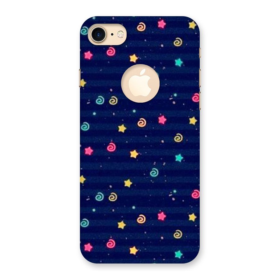 Cute Design Back Case for iPhone 7 Logo Cut