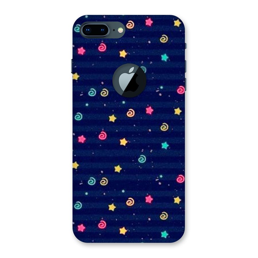 Cute Design Back Case for iPhone 7 Plus Logo Cut