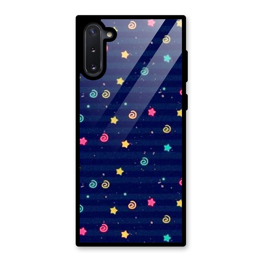 Cute Design Glass Back Case for Galaxy Note 10