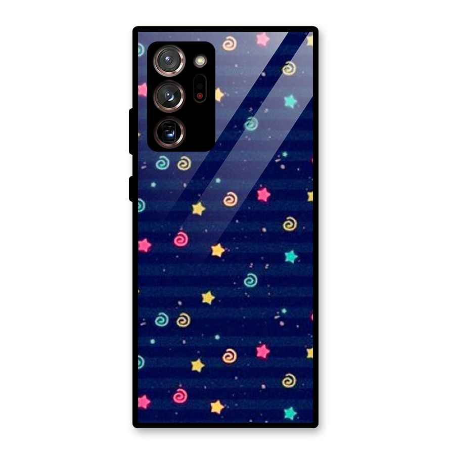Cute Design Glass Back Case for Galaxy Note 20 Ultra